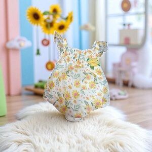 Floral Print Kids Bodysuit